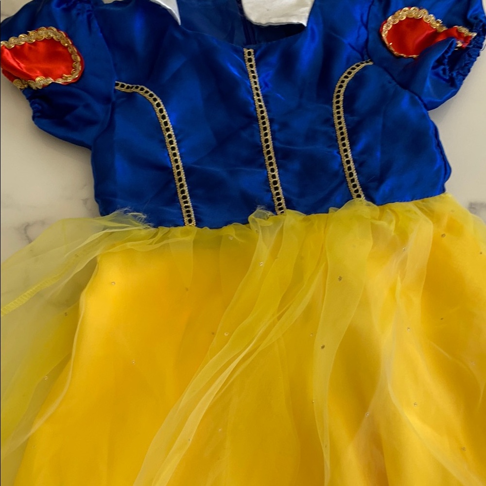 Kids Blue and Yellow Princess Costume